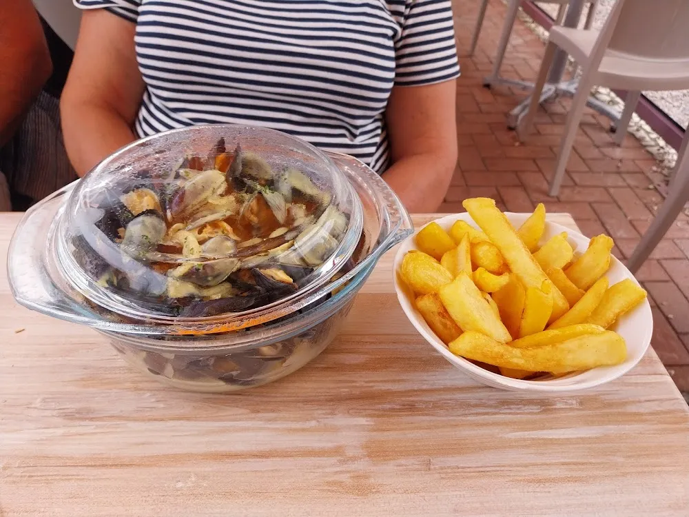 Moules Crème Fraîche Lardons